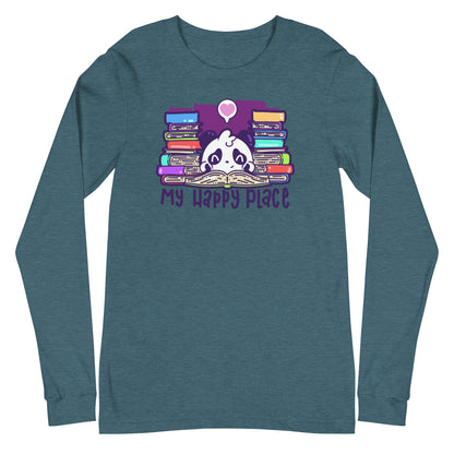 MY HAPPY PLACE - Long Sleeve Tee - ChubbleGumLLC