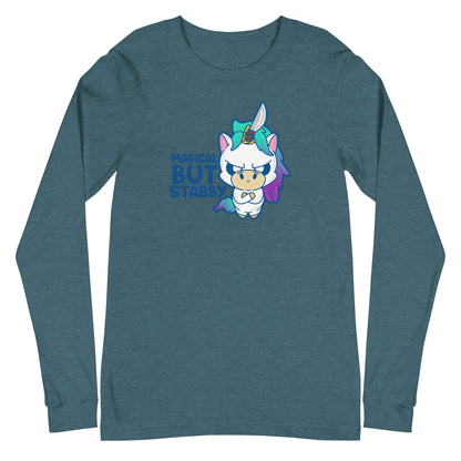 MAGICAL BUT STABBY - Long Sleeve Tee - ChubbleGumLLC