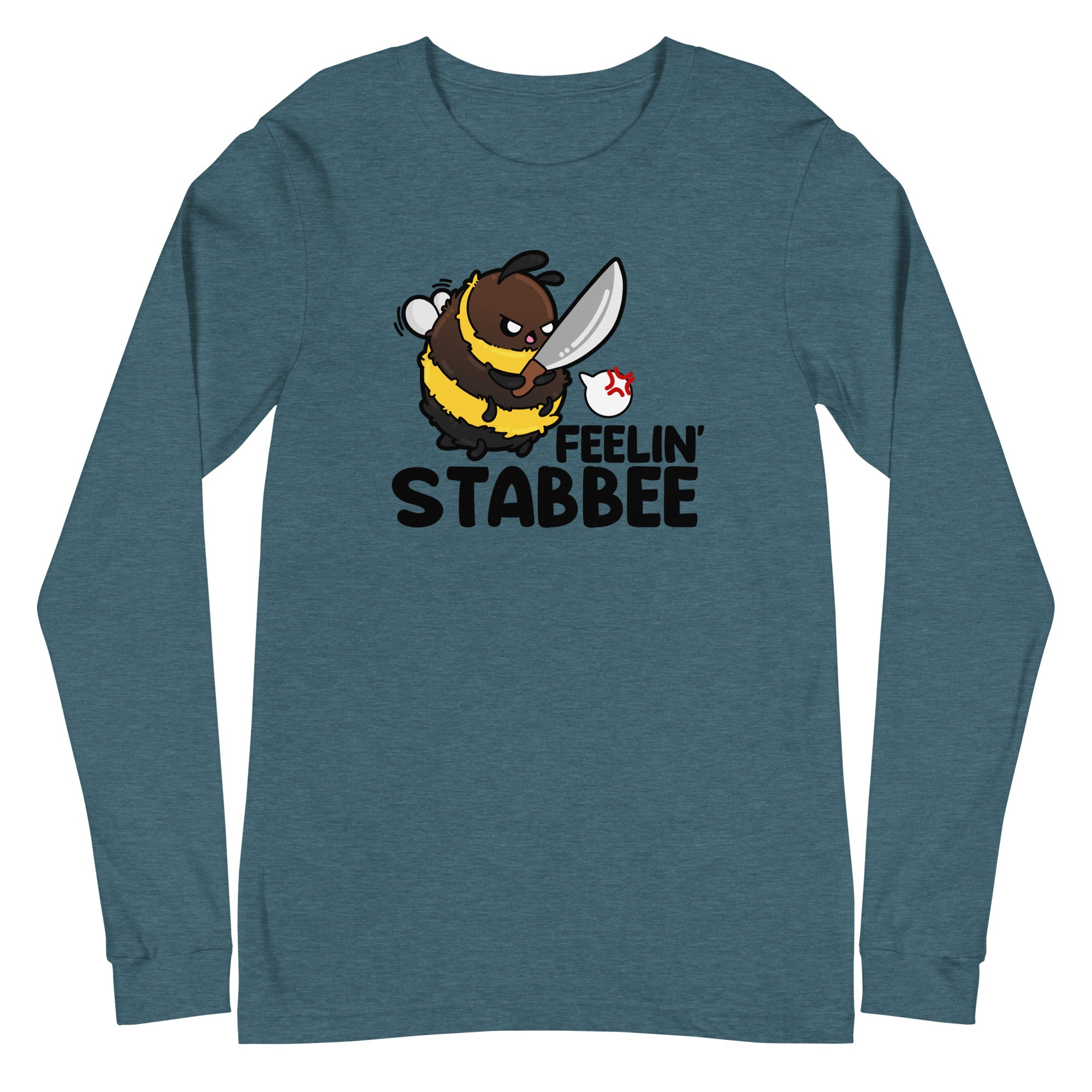 FEELIN STABBEE - Long Sleeve Tee - ChubbleGumLLC