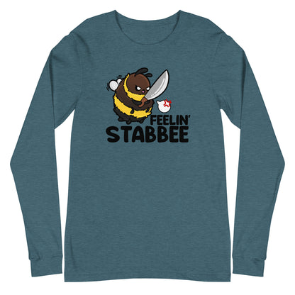 FEELIN STABBEE - Long Sleeve Tee - ChubbleGumLLC