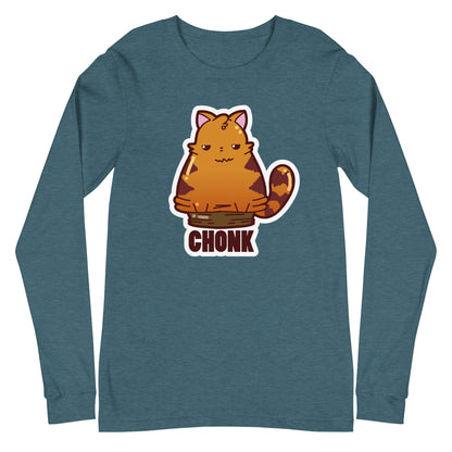 CHONK - Long Sleeve Tee - ChubbleGumLLC