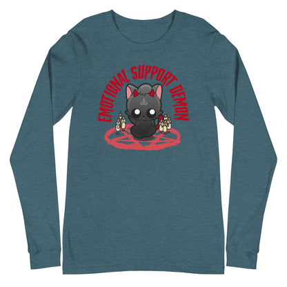 EMOTIONAL SUPPORT DEMON - Long Sleeve Tee