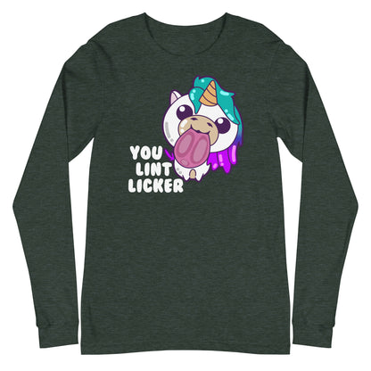 YOU LINT LICKER - Modified Long Sleeve Tee - ChubbleGumLLC