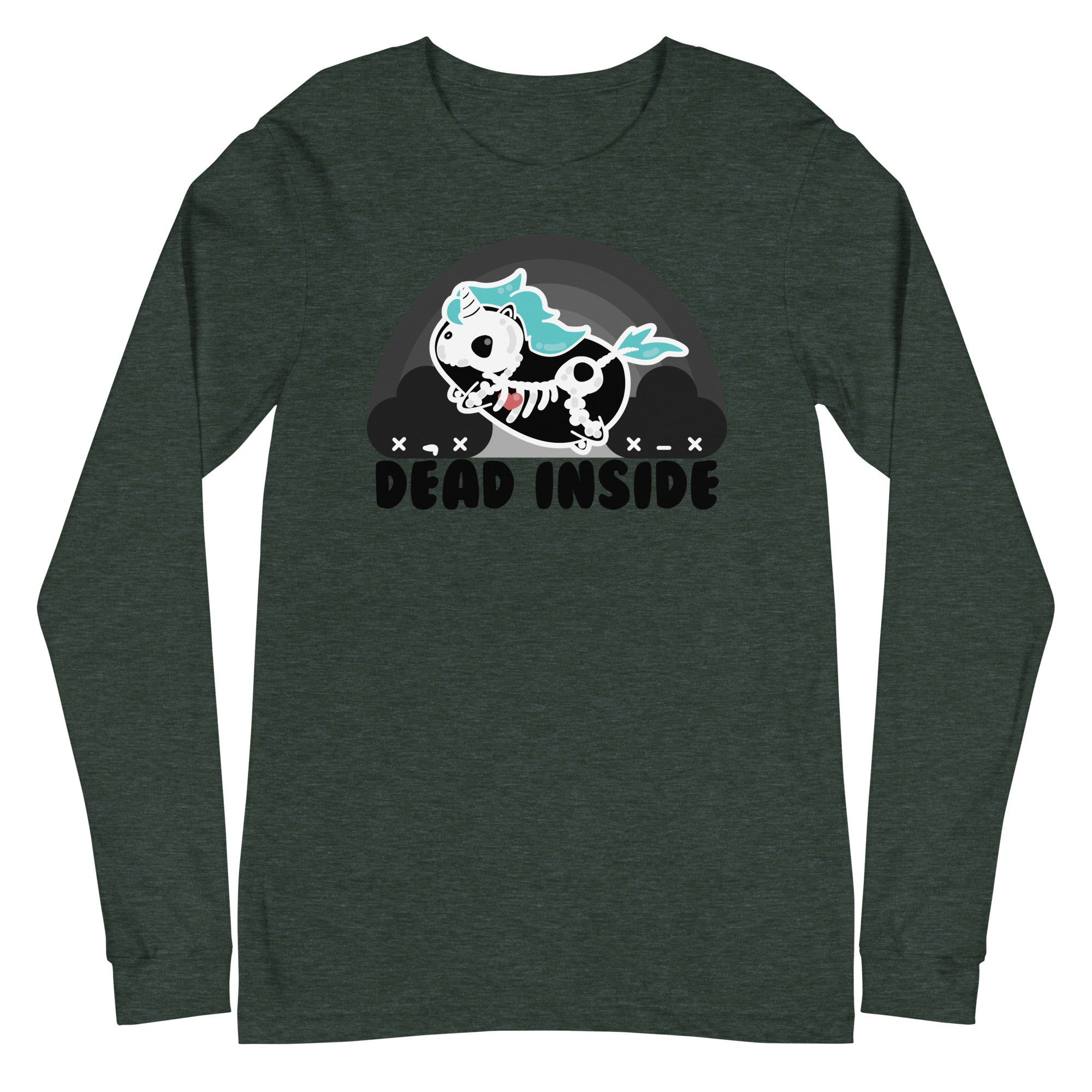 DEAD INSIDE - Long Sleeve Tee - ChubbleGumLLC