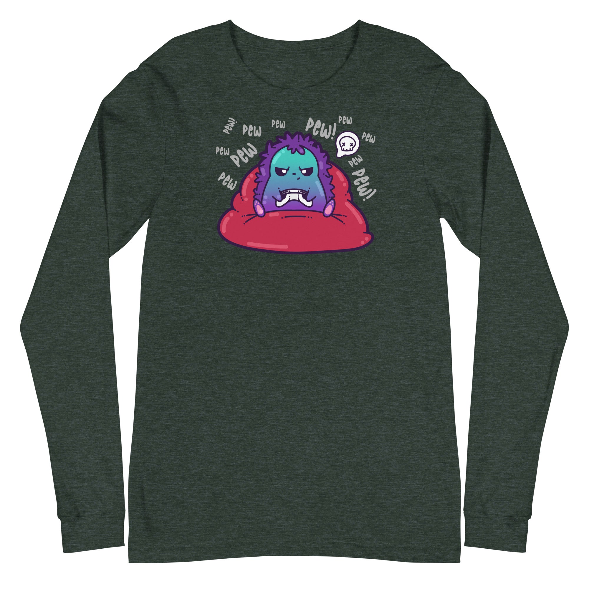 PEW PEW PEW - Long Sleeve Tee - ChubbleGumLLC