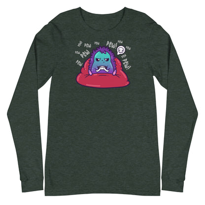 PEW PEW PEW - Long Sleeve Tee - ChubbleGumLLC