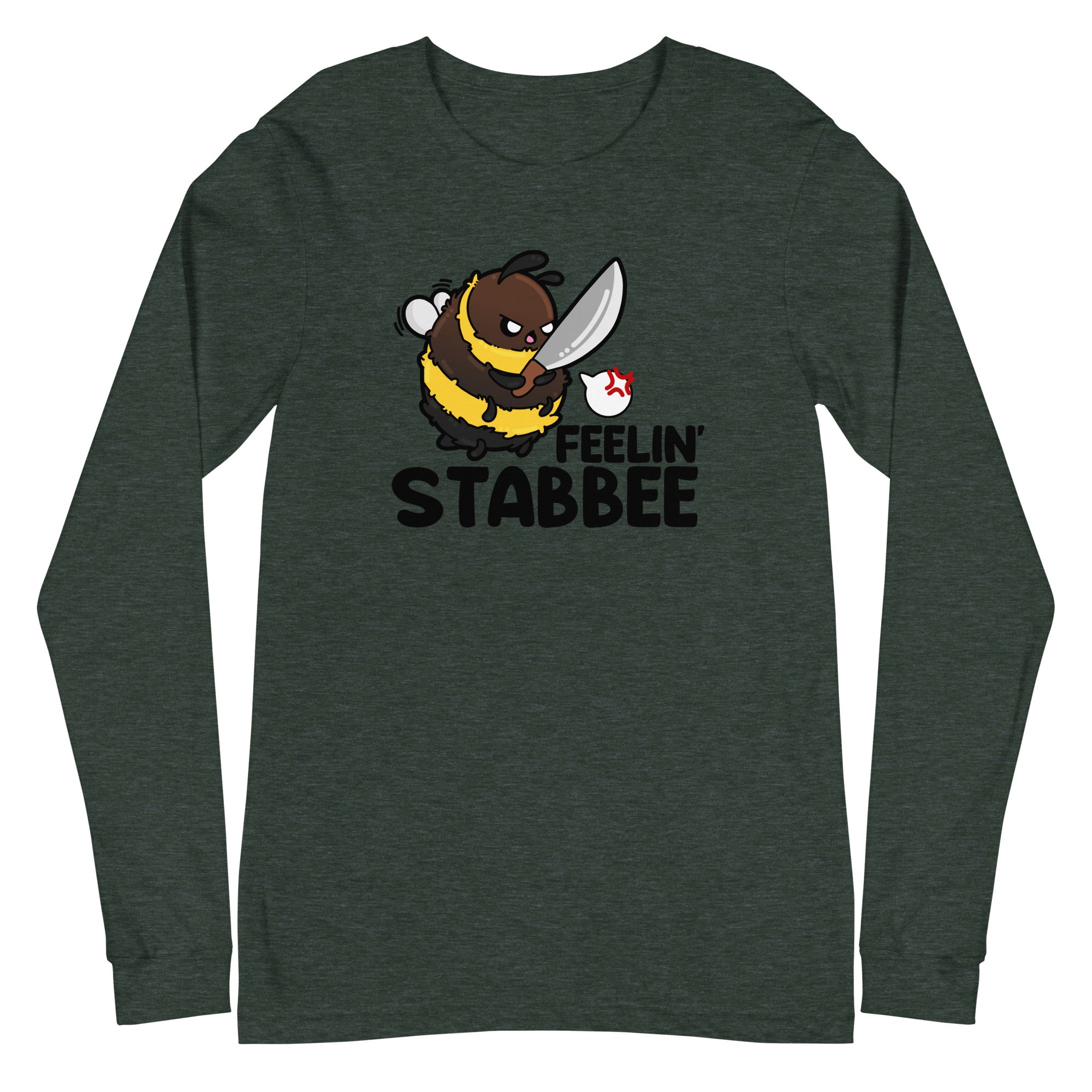 FEELIN STABBEE - Long Sleeve Tee - ChubbleGumLLC