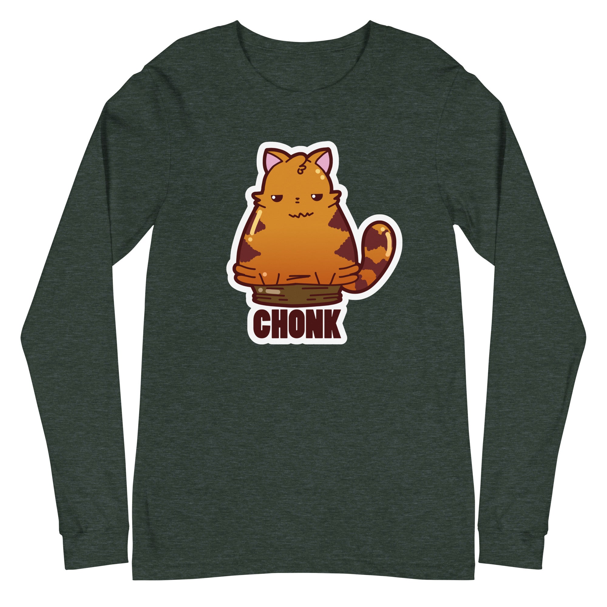 CHONK - Long Sleeve Tee - ChubbleGumLLC