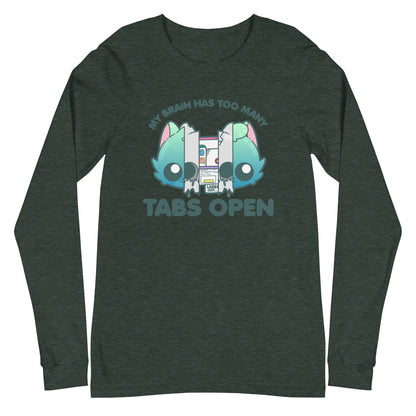 TOO MANY TABS - Long Sleeve Tee