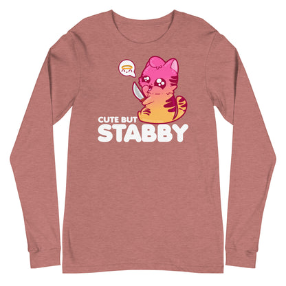 CUTE BUT STABBY - Modified Long Sleeve Tee - ChubbleGumLLC