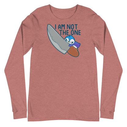 I AM NOT THE ONE - Long Sleeve Tee - ChubbleGumLLC