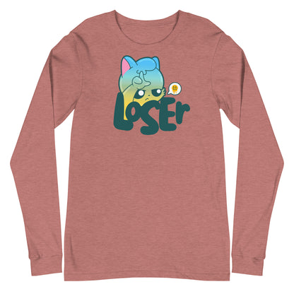 LOSER - Long Sleeve Tee - ChubbleGumLLC