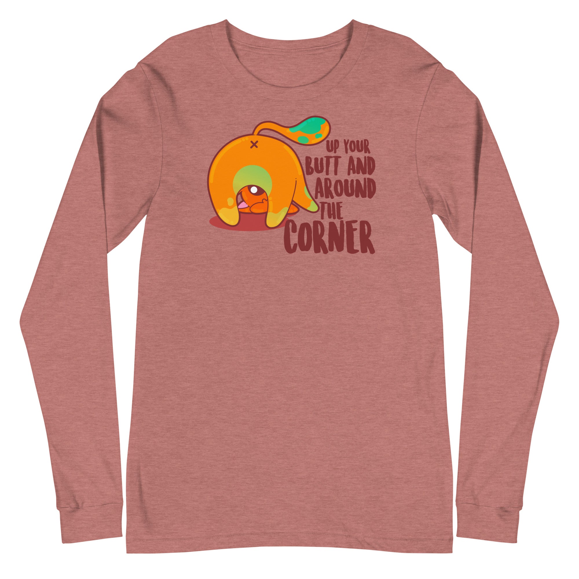 UP YOUR BUTT - Long Sleeve Tee - ChubbleGumLLC