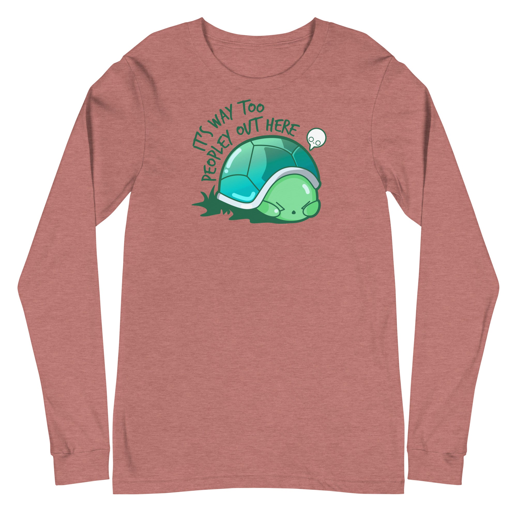 WAY TOO PEOPLEY - Long Sleeve Tee - ChubbleGumLLC