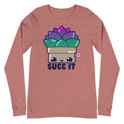 SUCC IT - Long Sleeve Tee - ChubbleGumLLC