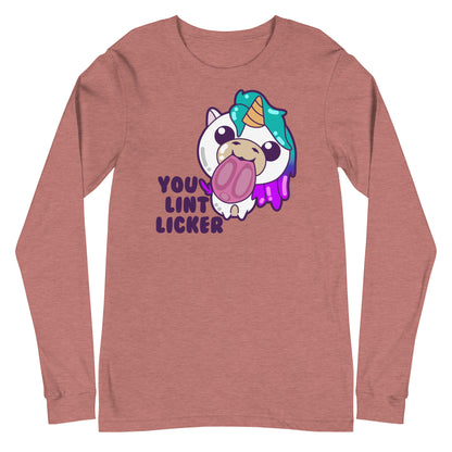 YOU LINT LICKER - Long Sleeve Tee - ChubbleGumLLC