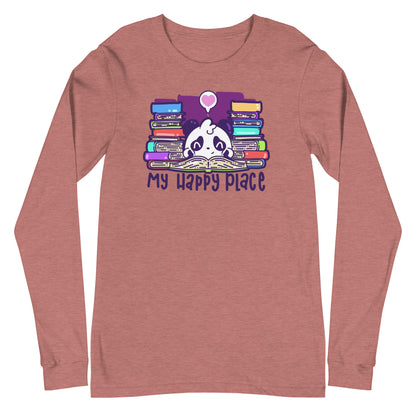 MY HAPPY PLACE - Long Sleeve Tee - ChubbleGumLLC