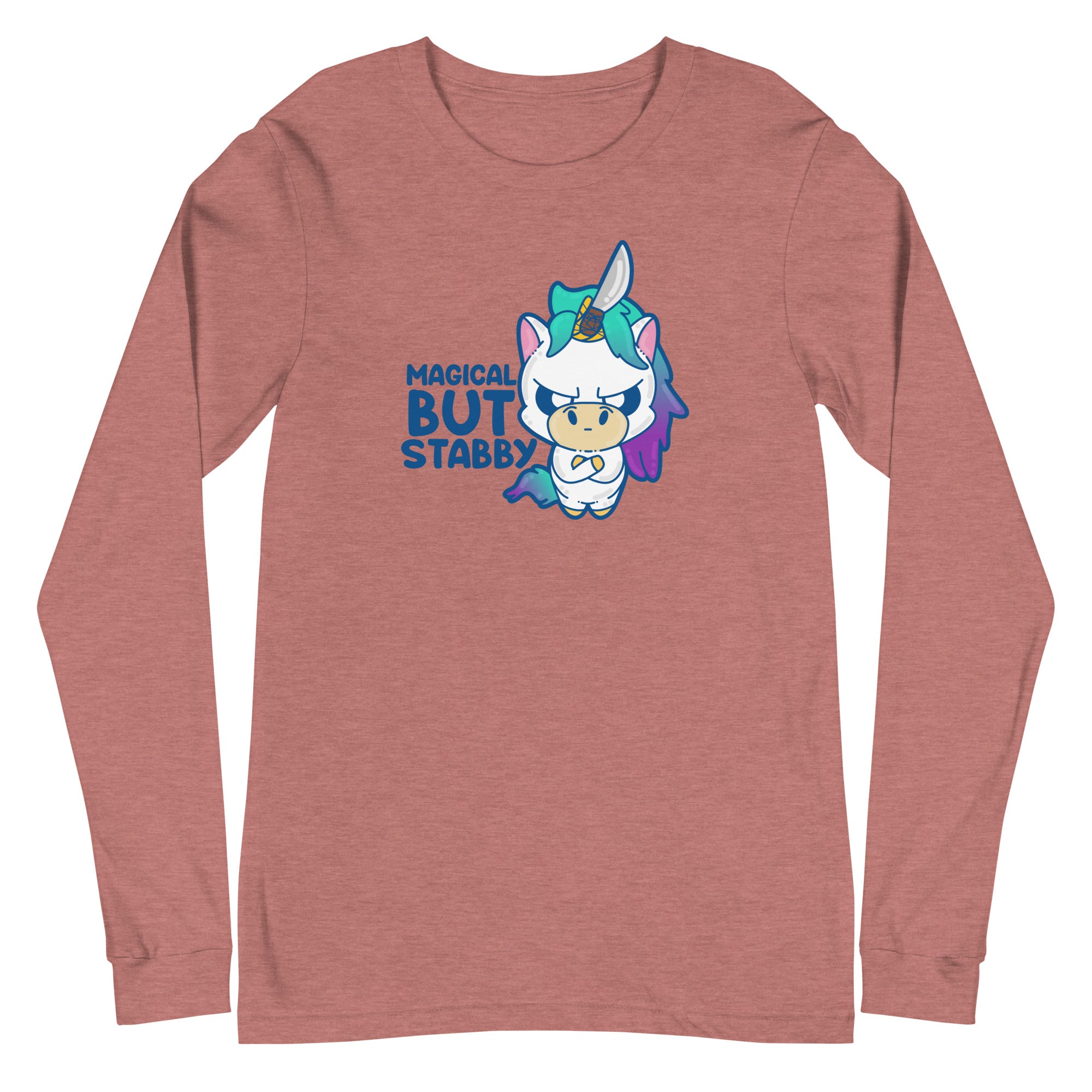 MAGICAL BUT STABBY - Long Sleeve Tee - ChubbleGumLLC