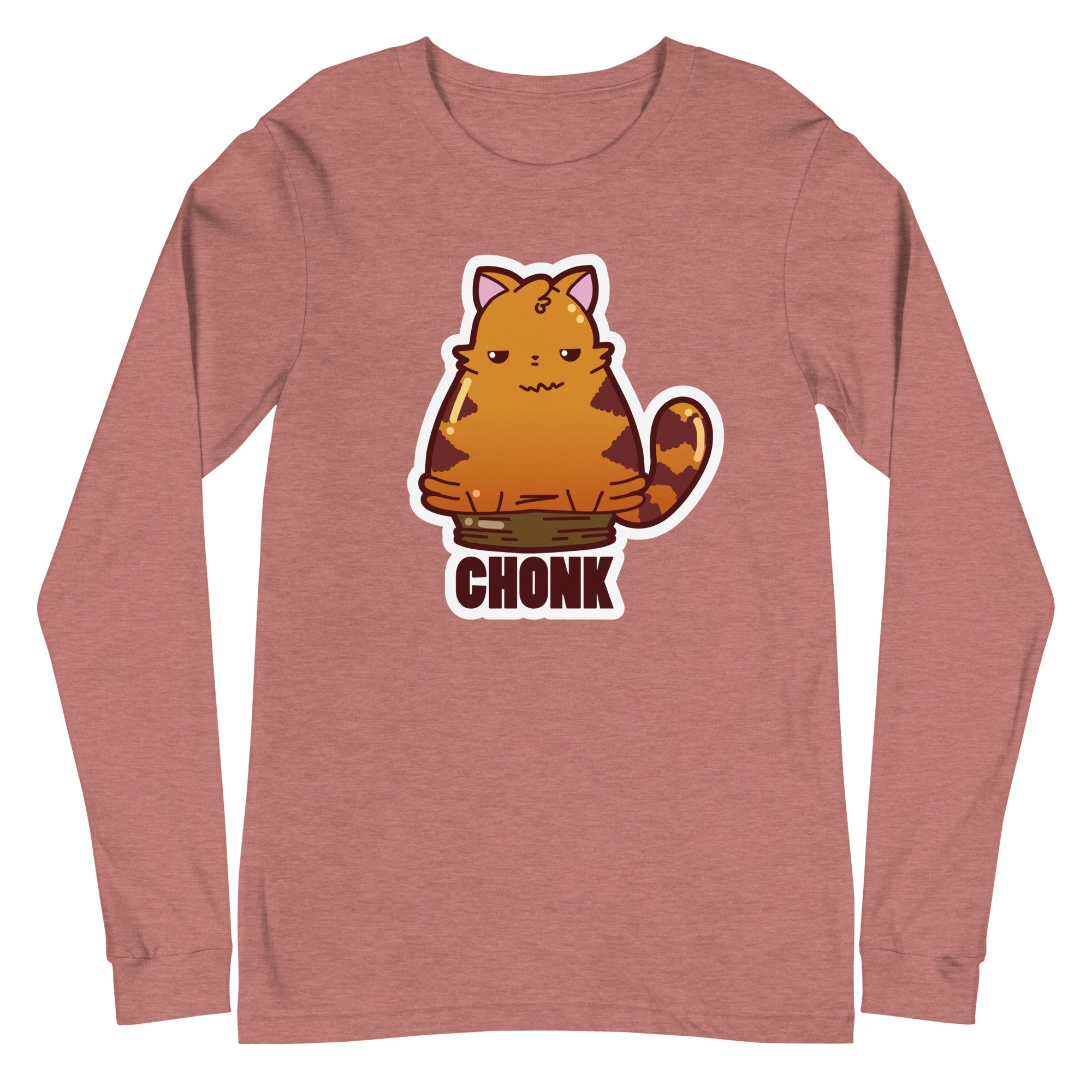 CHONK - Long Sleeve Tee - ChubbleGumLLC