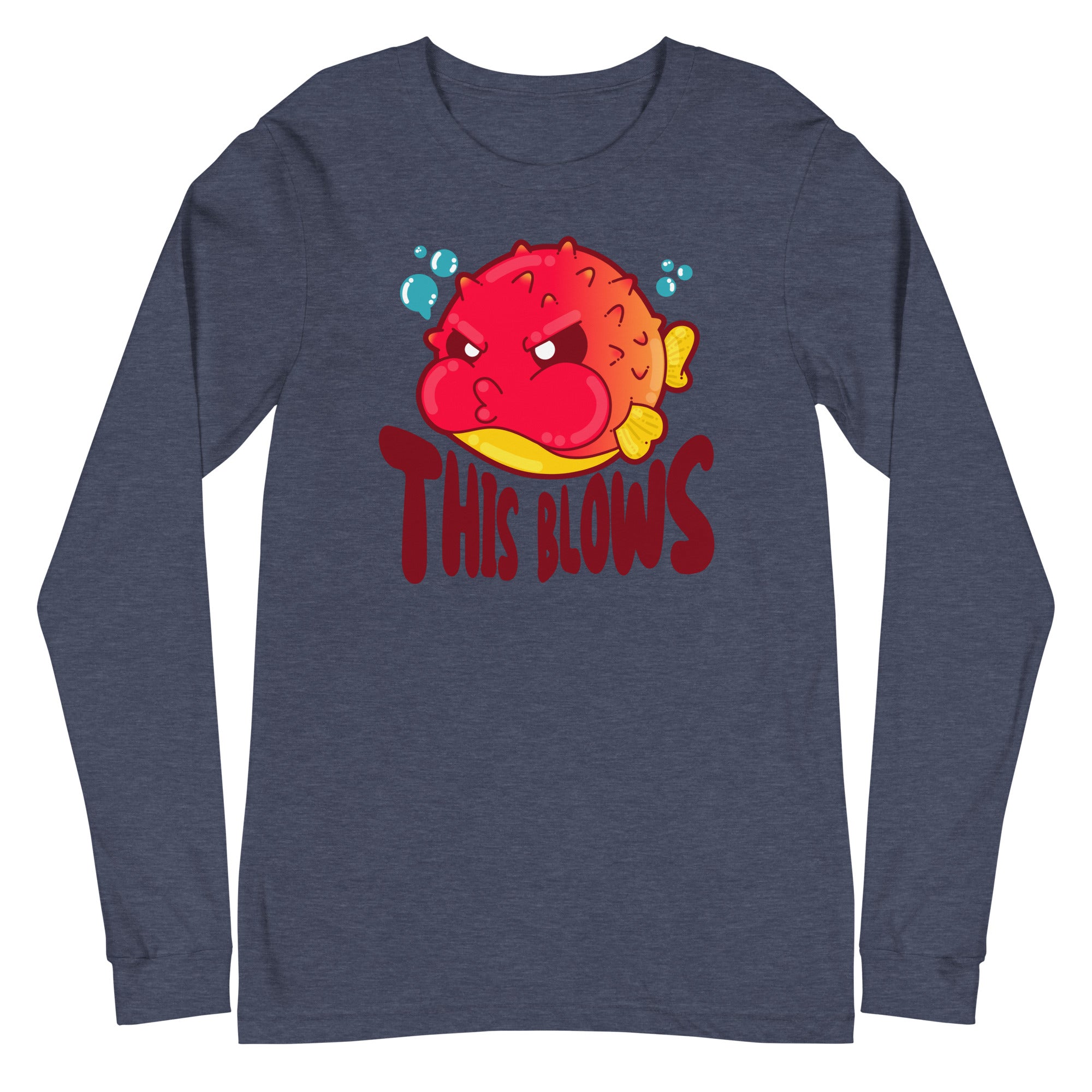 THIS BLOWS - Long Sleeve Tee - ChubbleGumLLC