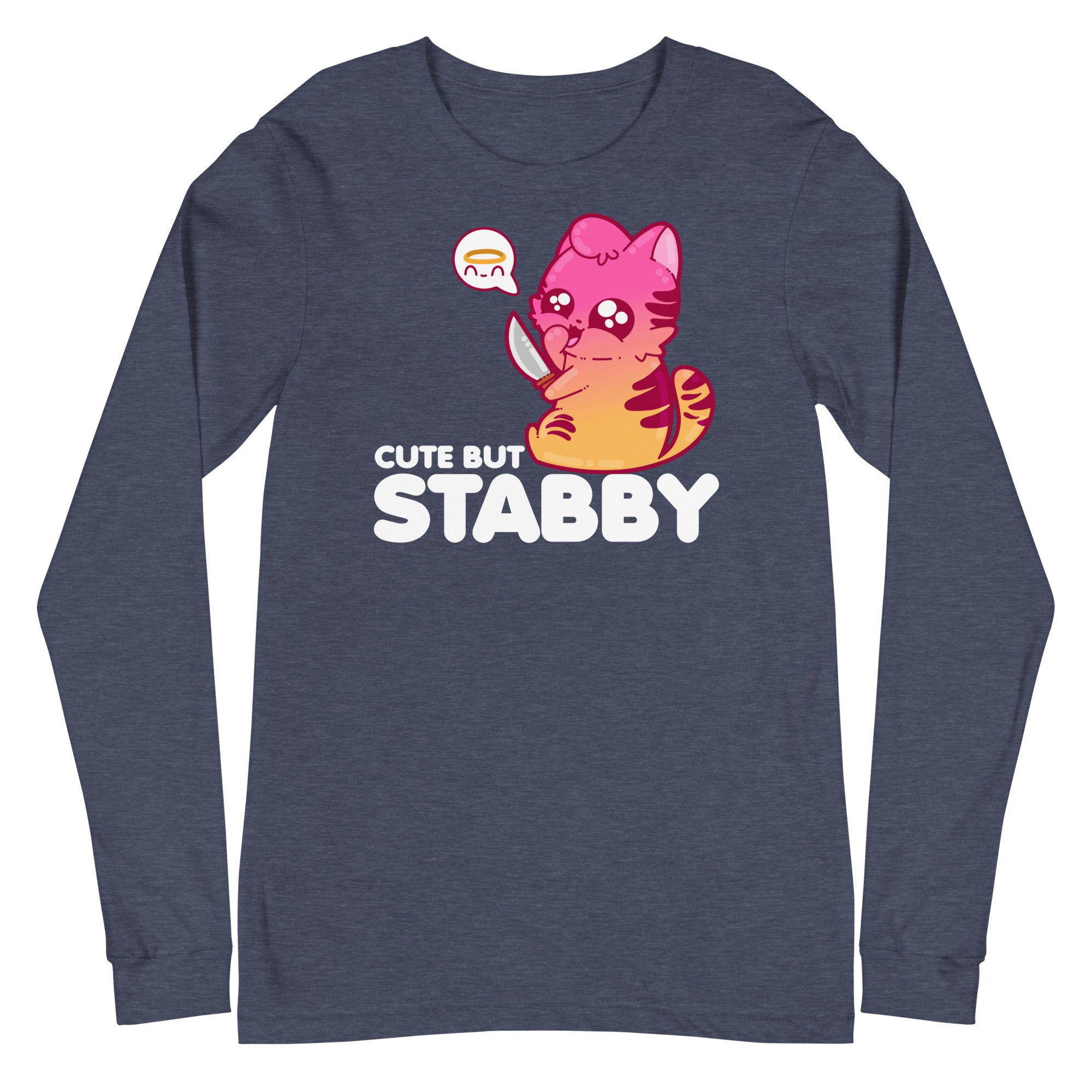 CUTE BUT STABBY - Modified Long Sleeve Tee - ChubbleGumLLC