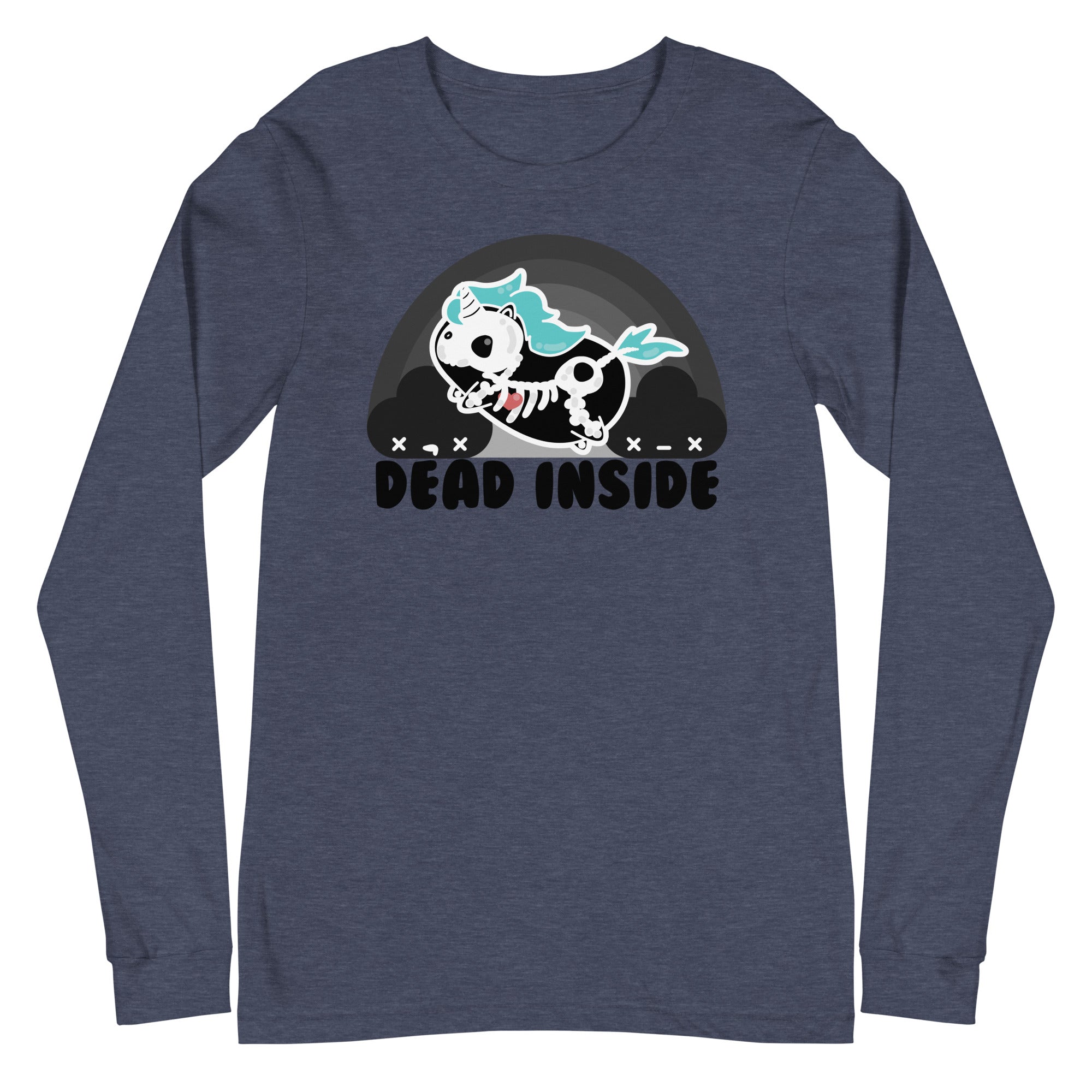 DEAD INSIDE - Long Sleeve Tee - ChubbleGumLLC