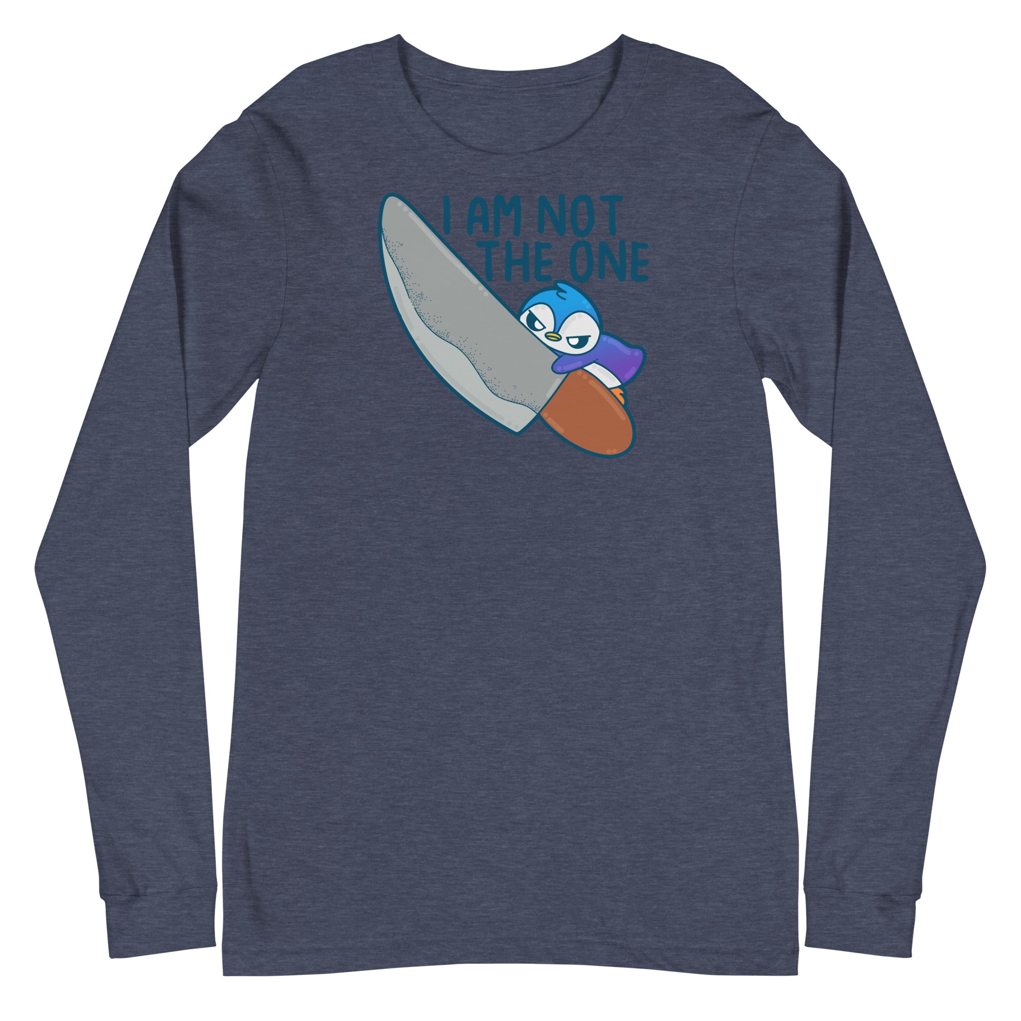 I AM NOT THE ONE - Long Sleeve Tee - ChubbleGumLLC