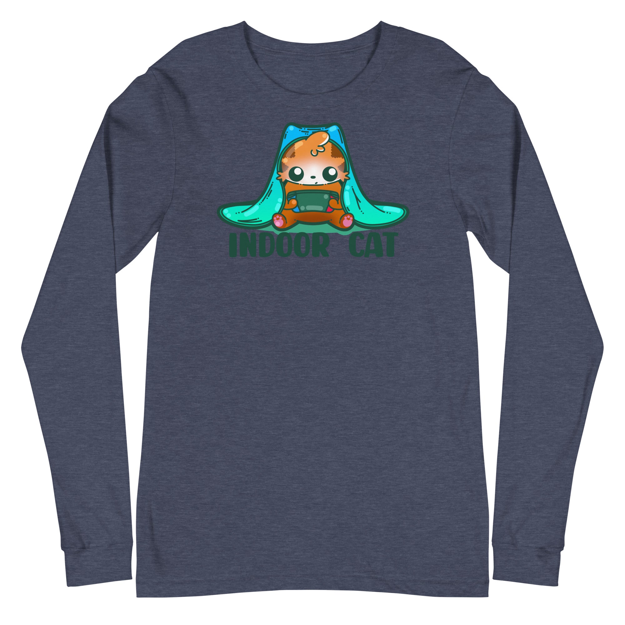 INDOOR CAT - Long Sleeve Tee - ChubbleGumLLC