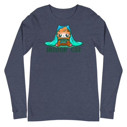 INDOOR CAT - Long Sleeve Tee - ChubbleGumLLC