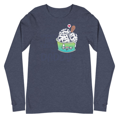 COOKIES AND CREAM ME DADDY - Long Sleeve Tee - ChubbleGumLLC