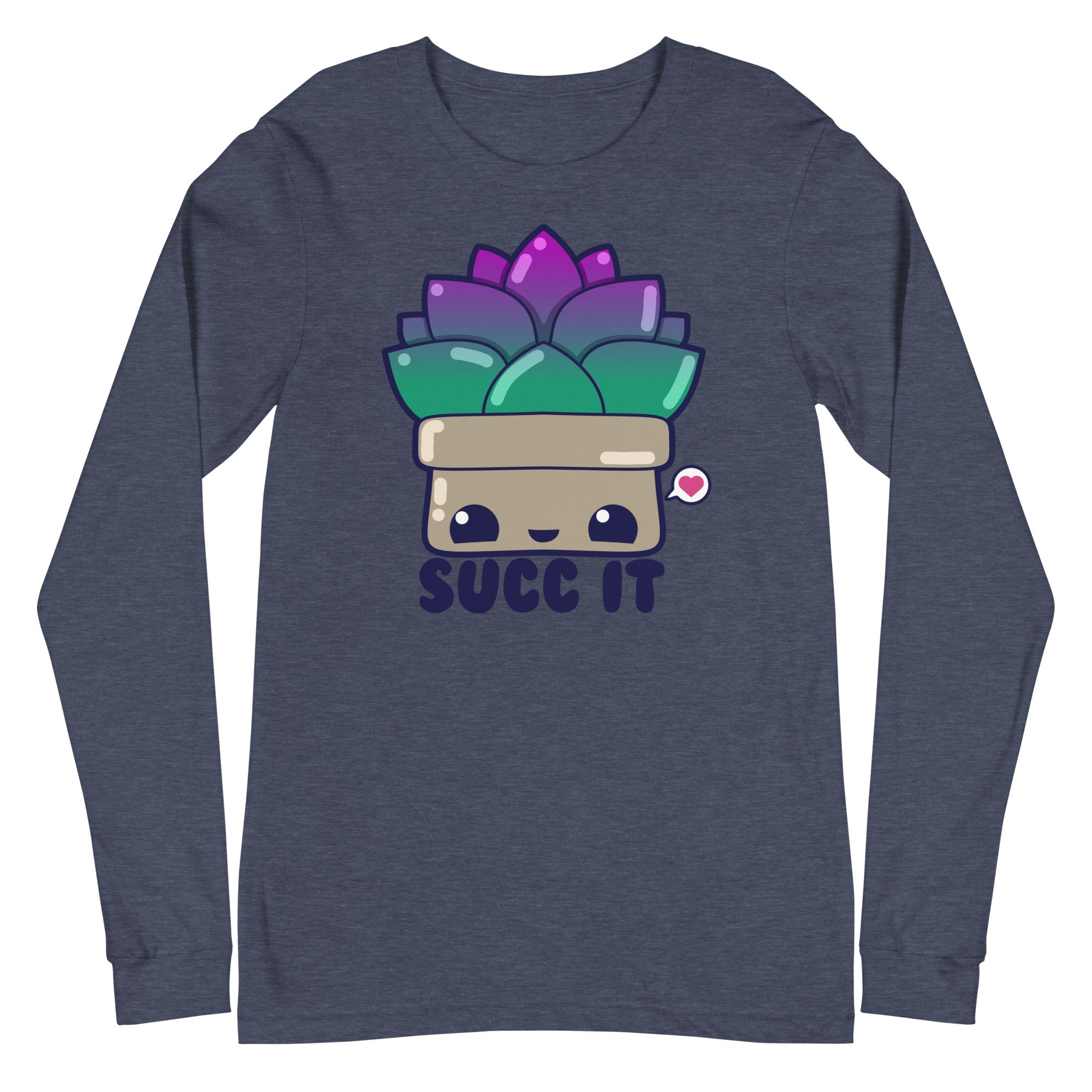 SUCC IT - Long Sleeve Tee - ChubbleGumLLC