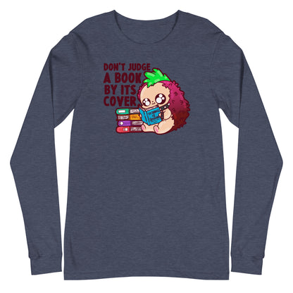 DONT JUDGE A BOOK - Long Sleeve Tee - ChubbleGumLLC