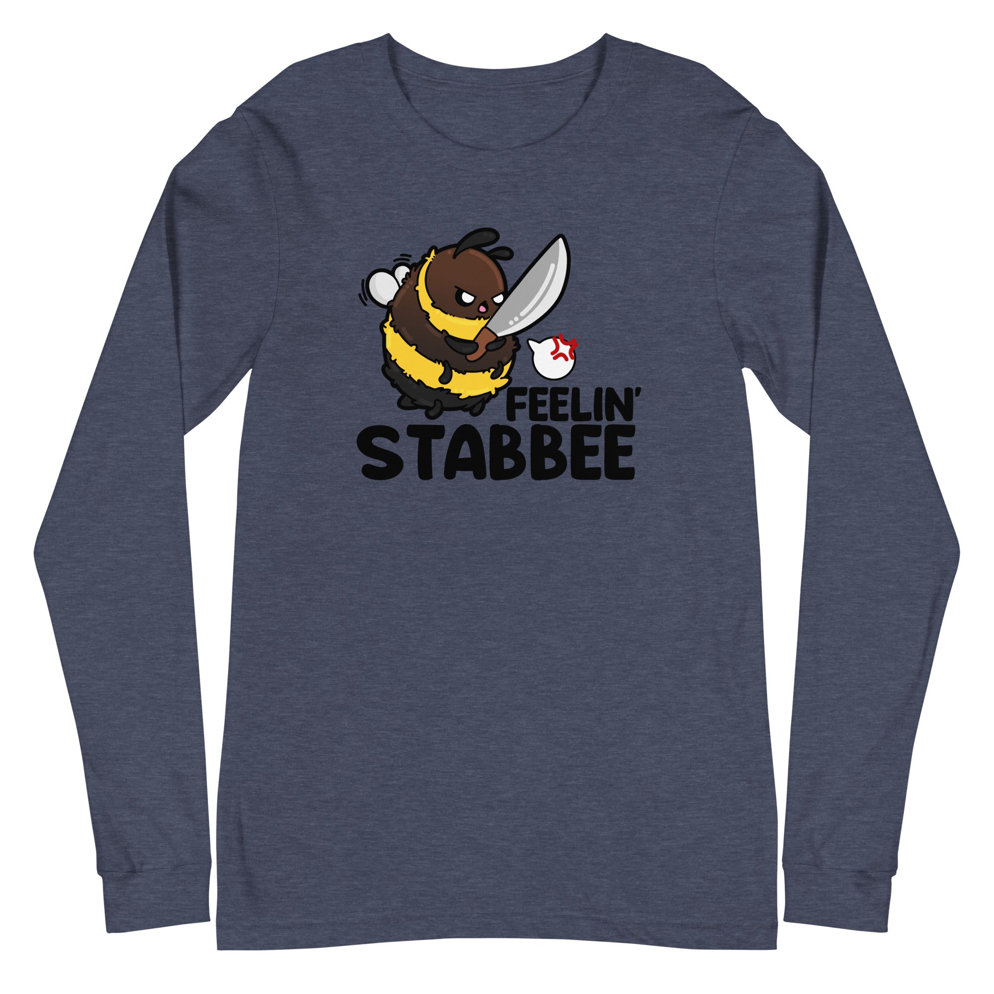 FEELIN STABBEE - Long Sleeve Tee - ChubbleGumLLC