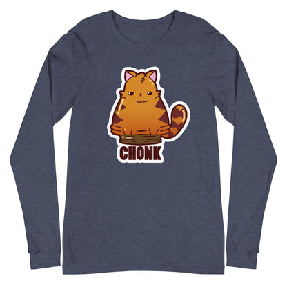 CHONK - Long Sleeve Tee - ChubbleGumLLC