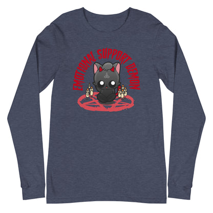 EMOTIONAL SUPPORT DEMON - Long Sleeve Tee