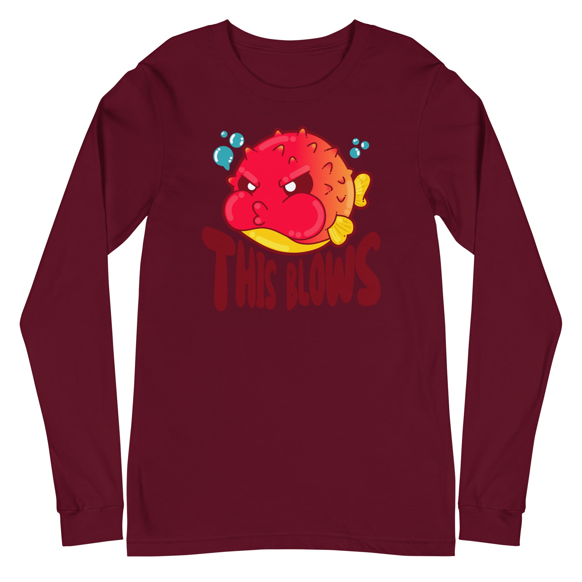 THIS BLOWS - Long Sleeve Tee - ChubbleGumLLC