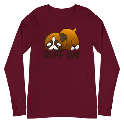 RUFF DAY - Long Sleeve Tee - ChubbleGumLLC