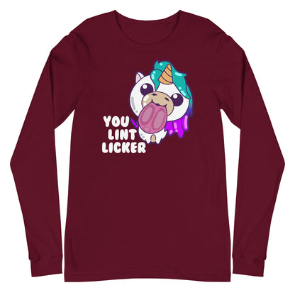 YOU LINT LICKER - Modified Long Sleeve Tee - ChubbleGumLLC