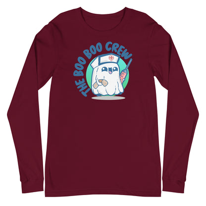 BOO-BOO CREW - Long Sleeve Tee - ChubbleGumLLC