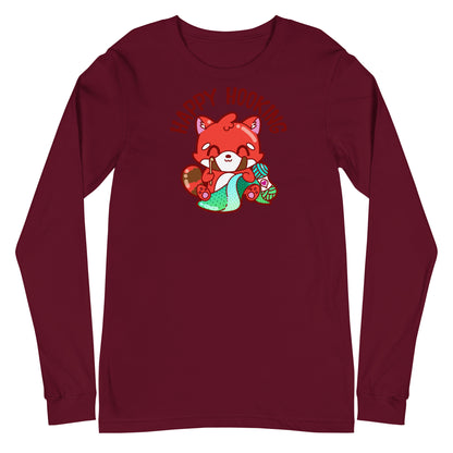 HAPPY HOOKING - Long Sleeve Tee - ChubbleGumLLC