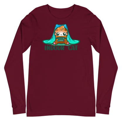 INDOOR CAT - Long Sleeve Tee - ChubbleGumLLC