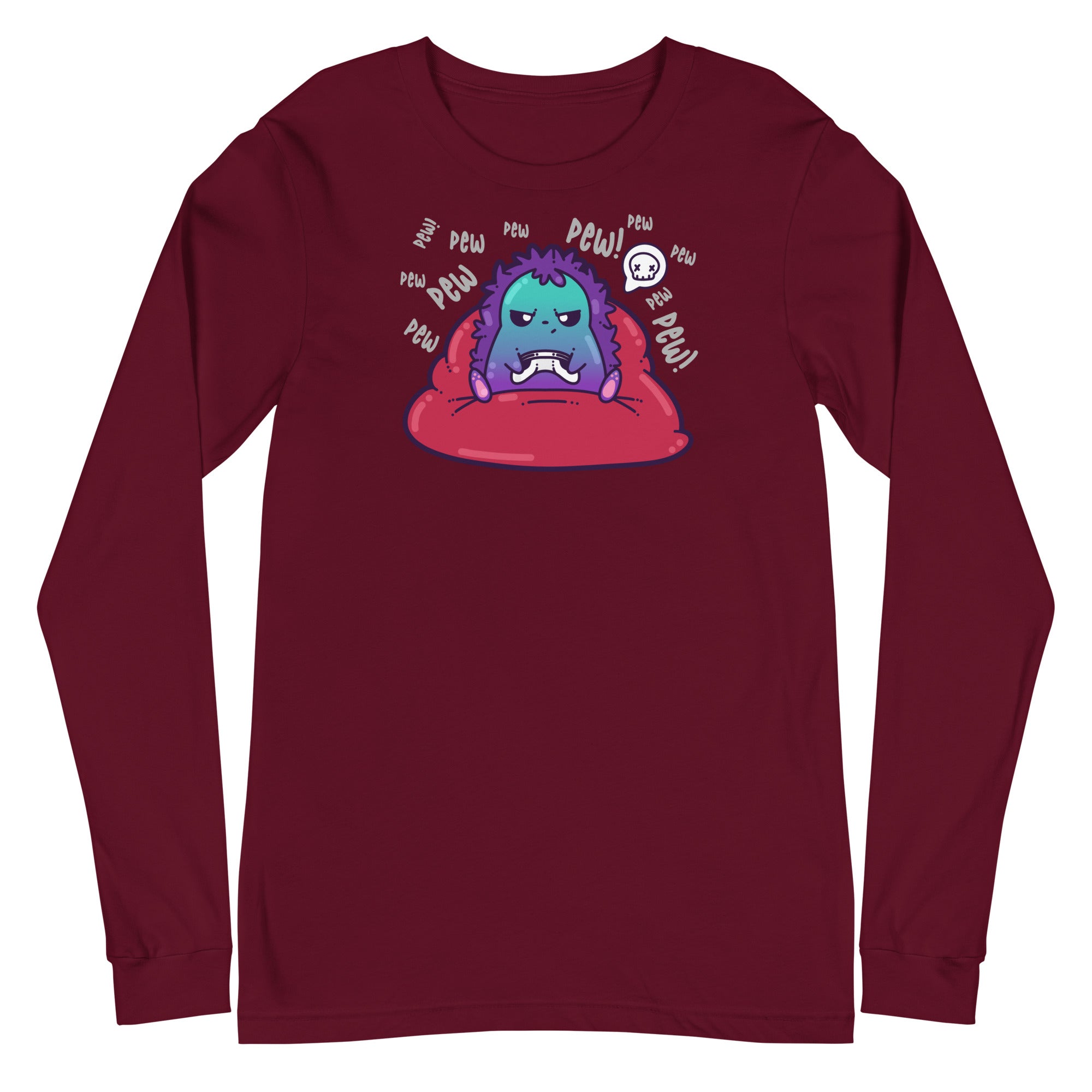 PEW PEW PEW - Long Sleeve Tee - ChubbleGumLLC