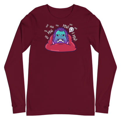 PEW PEW PEW - Long Sleeve Tee - ChubbleGumLLC