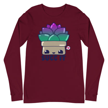 SUCC IT - Long Sleeve Tee - ChubbleGumLLC