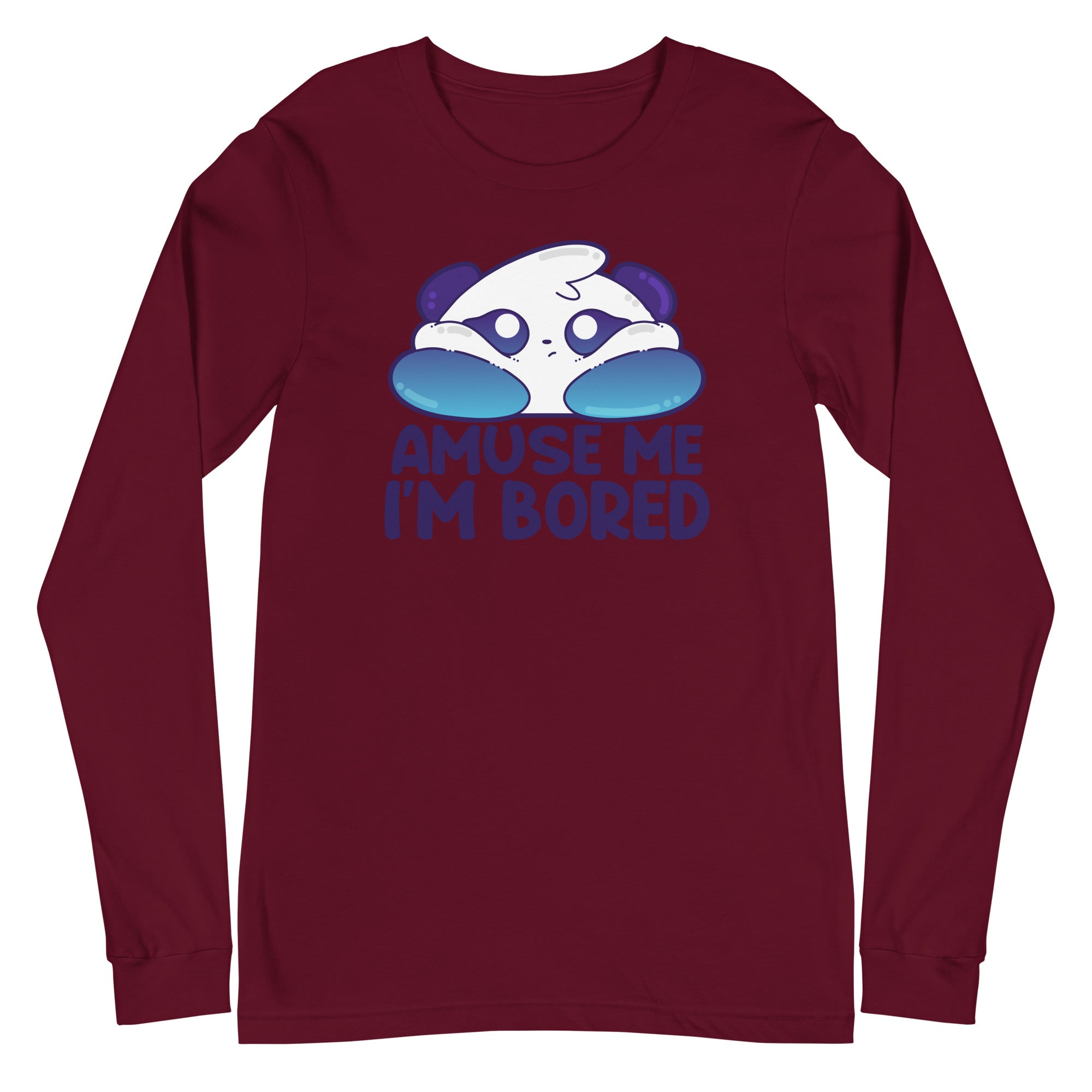 AMUSE ME IM BORED - Long Sleeve Tee - ChubbleGumLLC