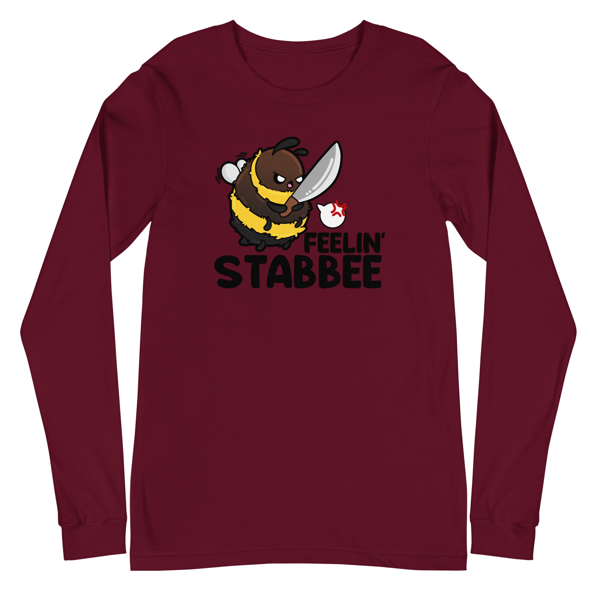 FEELIN STABBEE - Long Sleeve Tee - ChubbleGumLLC