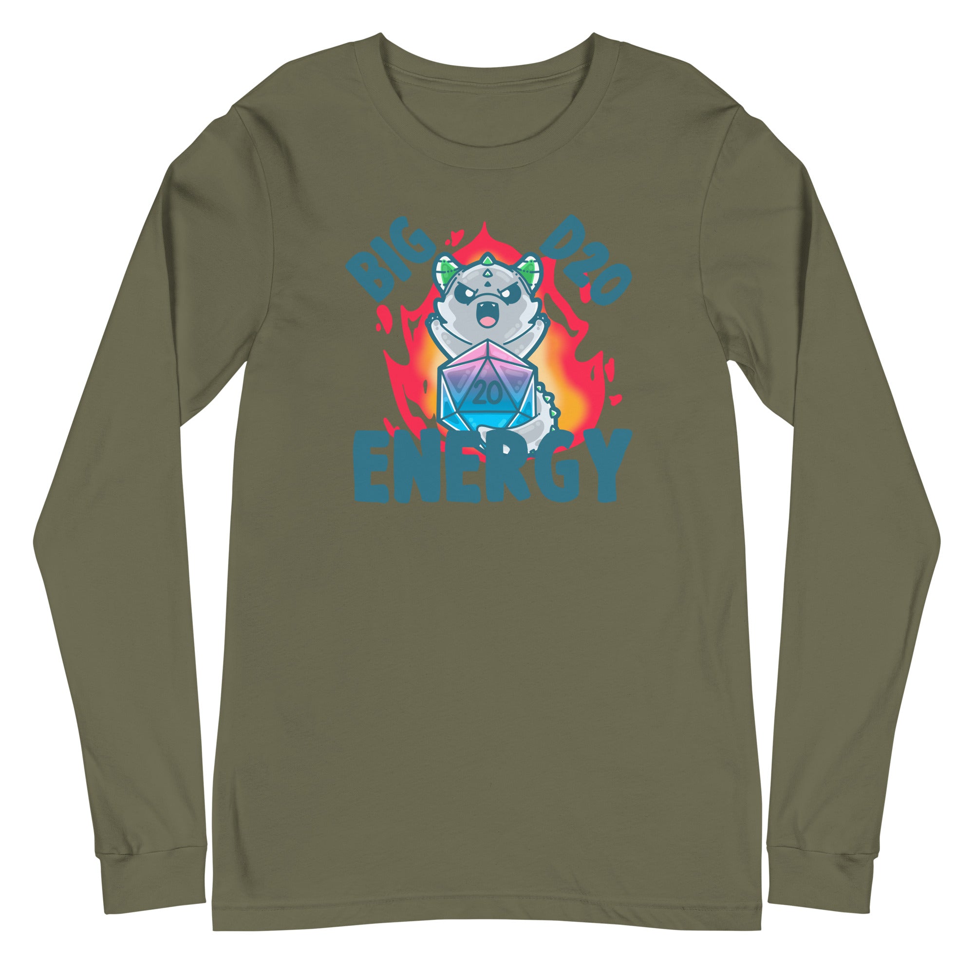 BIG D 20 ENERGY - Long Sleeve Tee - ChubbleGumLLC