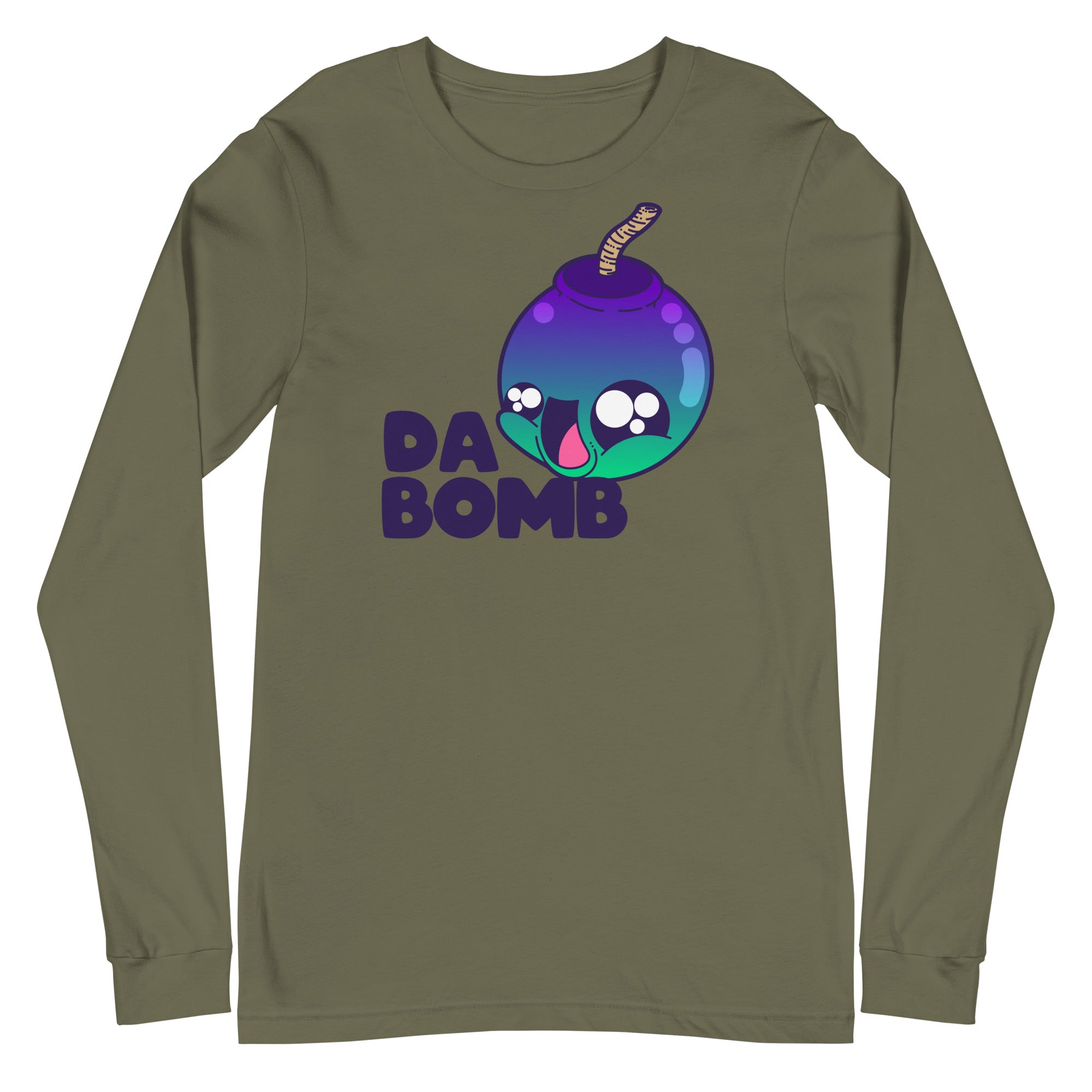 DA BOMB - Long Sleeve Tee - ChubbleGumLLC