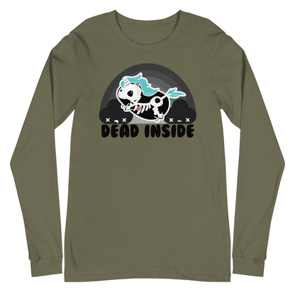 DEAD INSIDE - Long Sleeve Tee - ChubbleGumLLC