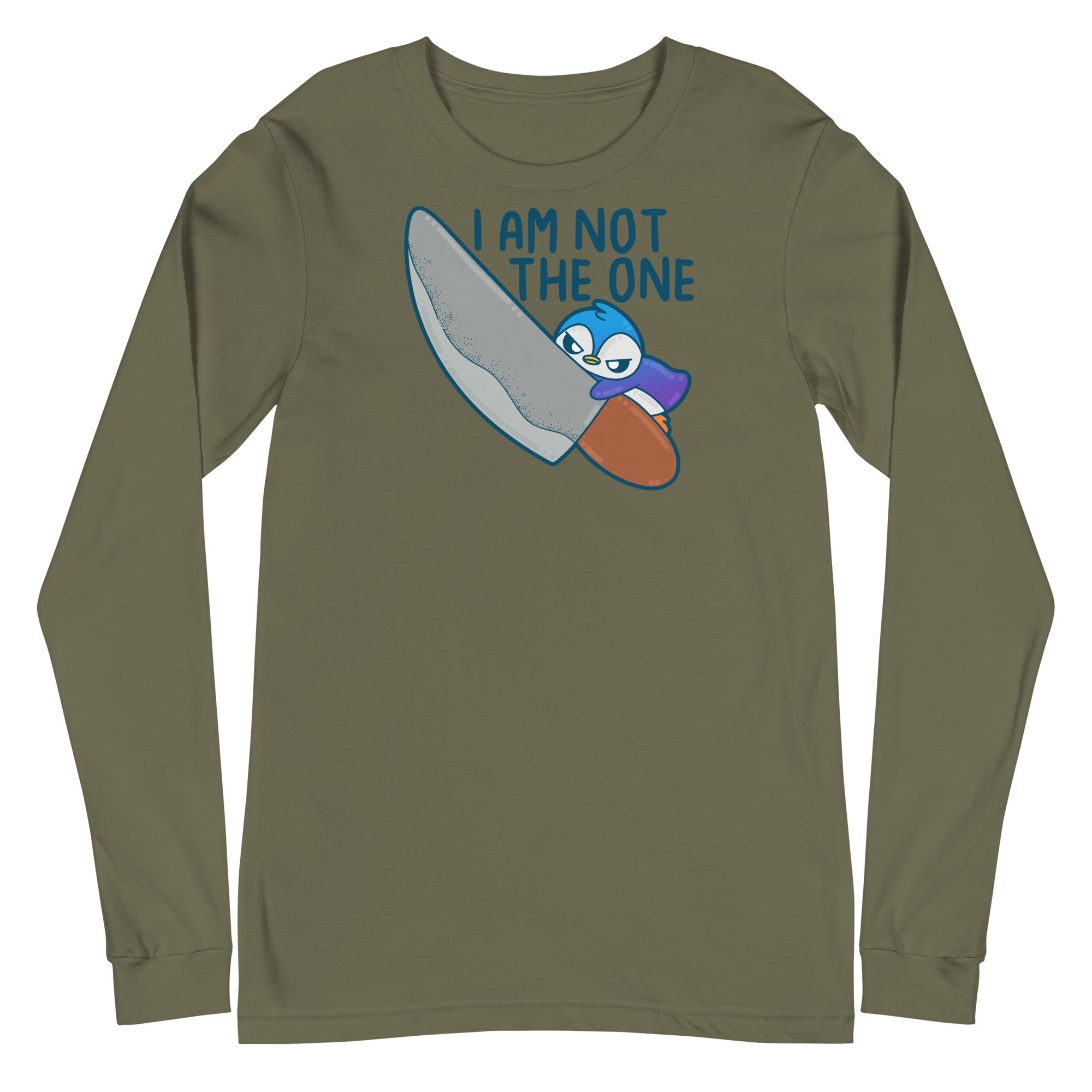 I AM NOT THE ONE - Long Sleeve Tee - ChubbleGumLLC